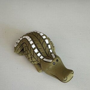 Vintage Artesania Rinconada Baby Crocodile #163